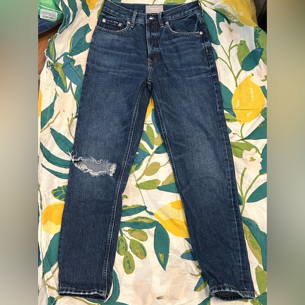 Everlane chunky denim jean